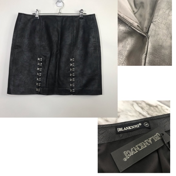 Blank NYC NWT Flawed Suede & Leather Skirts DIY Project Box 2 - Picture 8 of 8